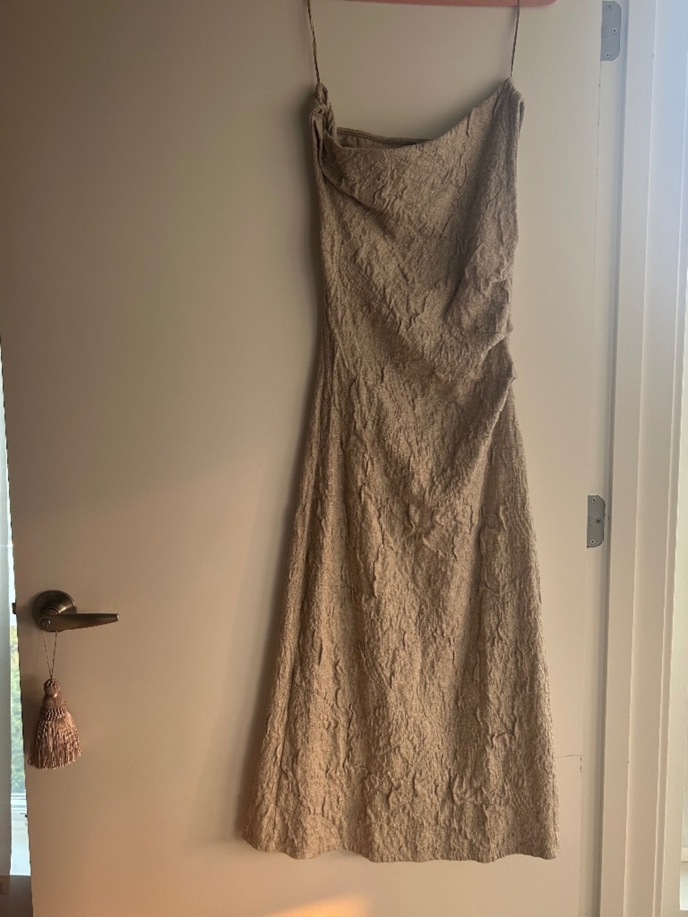 Zara ruched dress